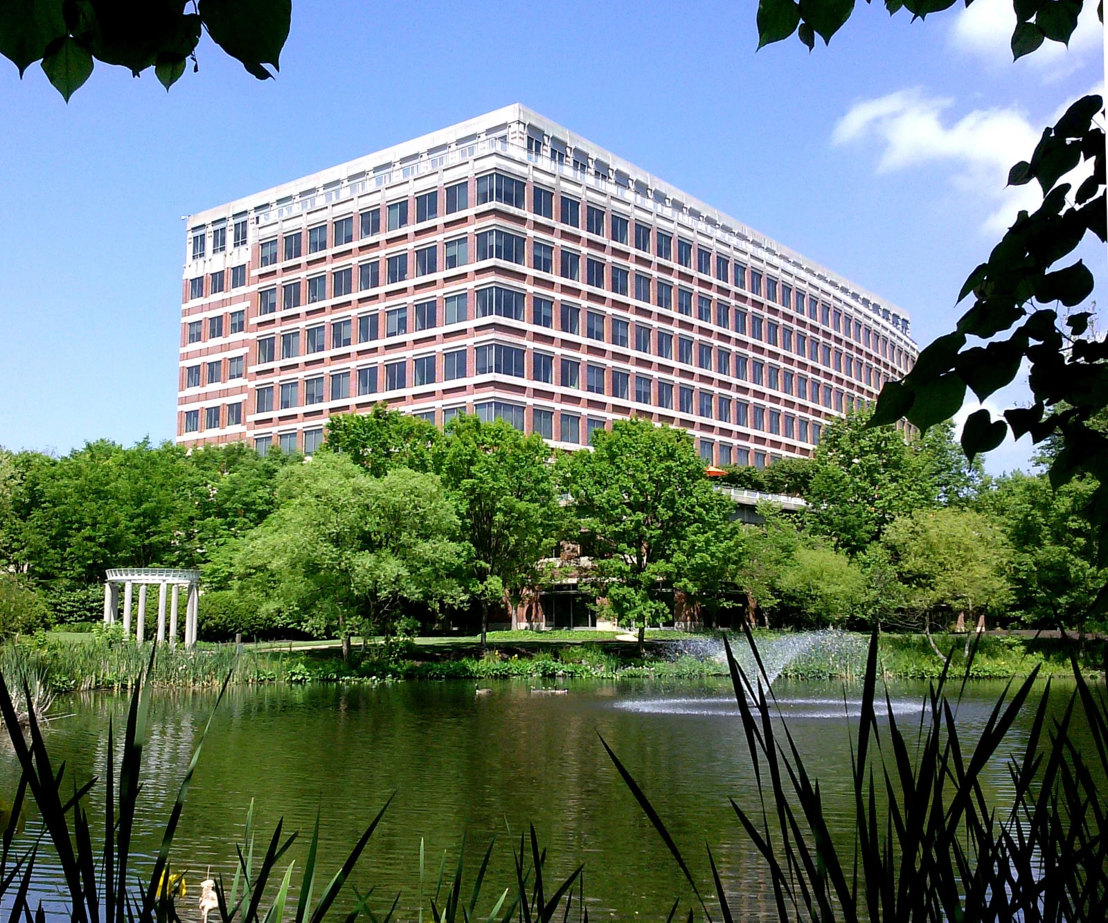 Fannie Mae's Reston facility viewed across its landscaped grounds